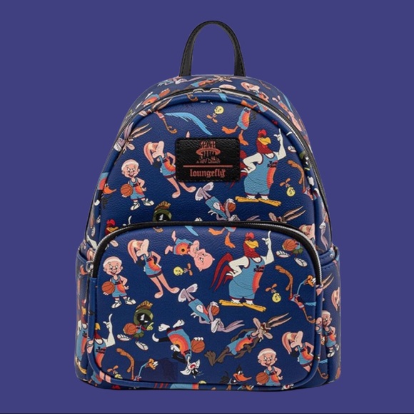 Loungefly AOP Space Jam Legacy Mini backpa… - Picture 1 of 3